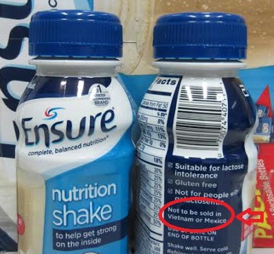 Chưa cấp phép cho sữa 