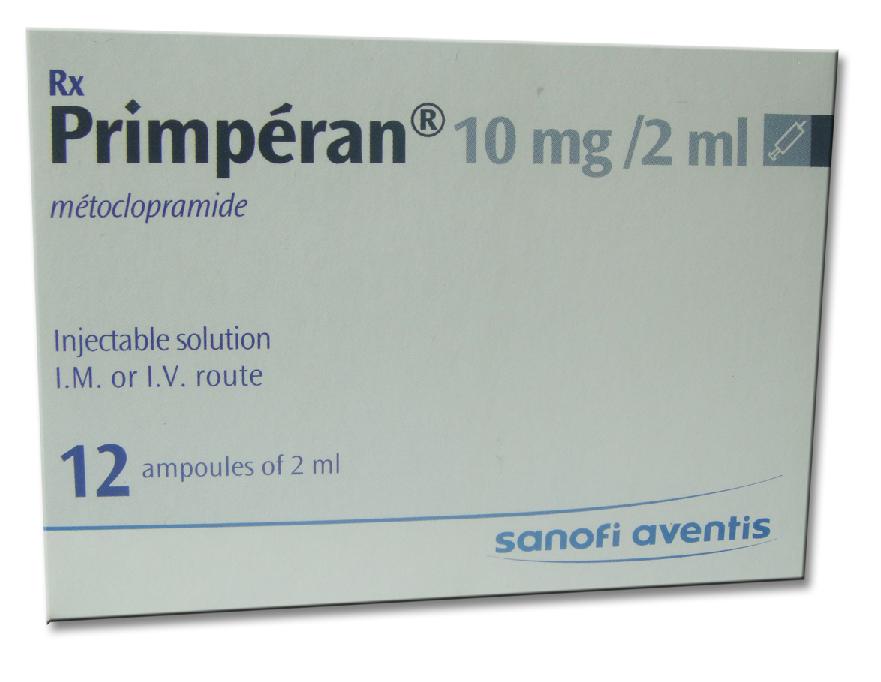 Thuốc chống nôn Primpéran có thể tác động xấu lên hệ thần kinh
