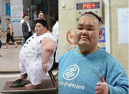 Bí quyết giảm 82kg của người đàn ông nặng nhất Trung Quốc