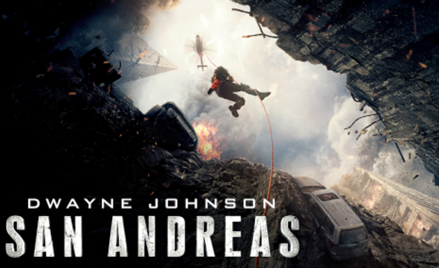 San Andreas: Phim về thảm họa dẫn đầu bảng xếp hạng ăn khách nhất tuần