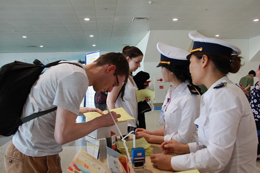 Mục sở thị giám sát dịch Mers-Cov tại sân bay Nội Bài