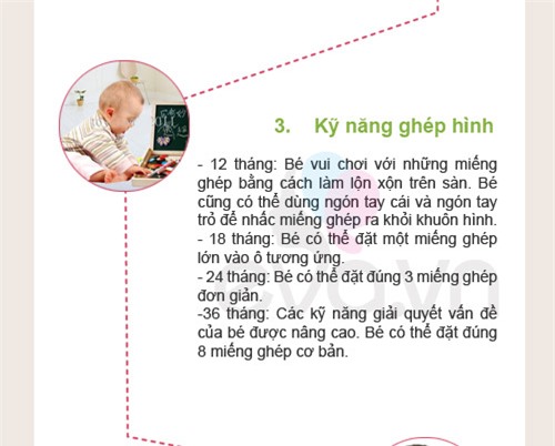 Kỹ năng bé CẦN theo từng độ tuổi - 3