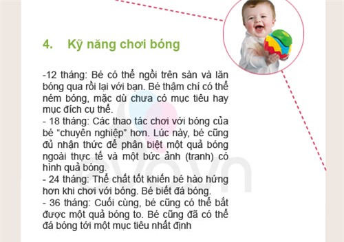 Kỹ năng bé CẦN theo từng độ tuổi - 4