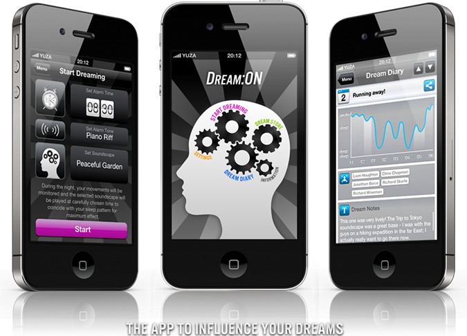 Ứng dụng Dream:ON trên iPhone