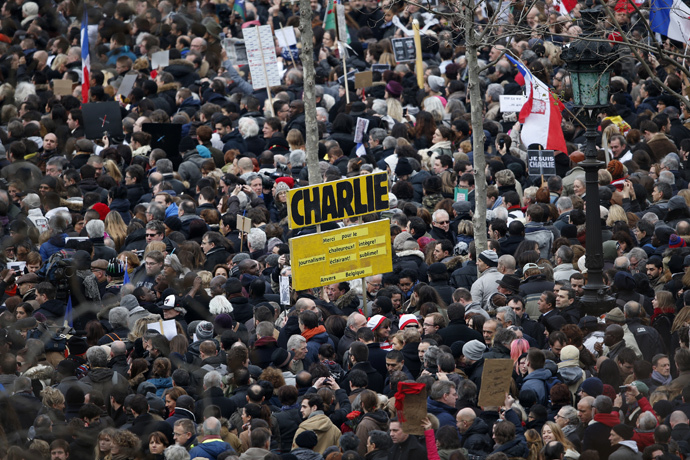 Hàng triệu người Pháp tuần hành phản đối khủng bố - Ảnh 5