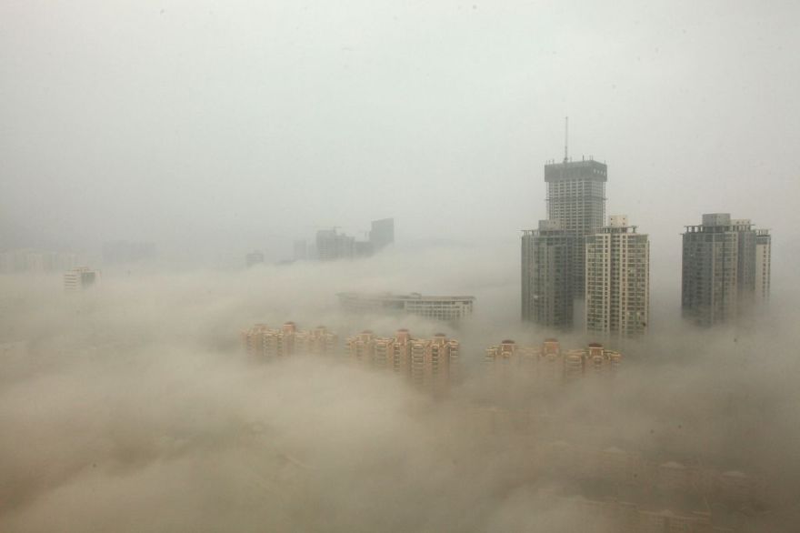 Sốc với những hình ảnh ô nhiễm môi trường ở Trung Quốc - Ảnh 6