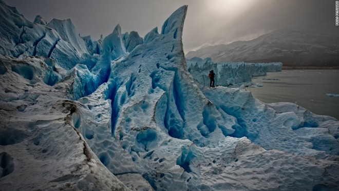 Vườn Quốc gia Los Glaciares, Argentina: Tại đây có tới 47 sông băng lớn được nuôi dưỡng bởi một chỏm băng ở dãy núi Andes.