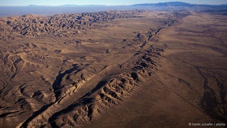 Núi đá đứt gãy San Andreas, bang California, Mỹ
