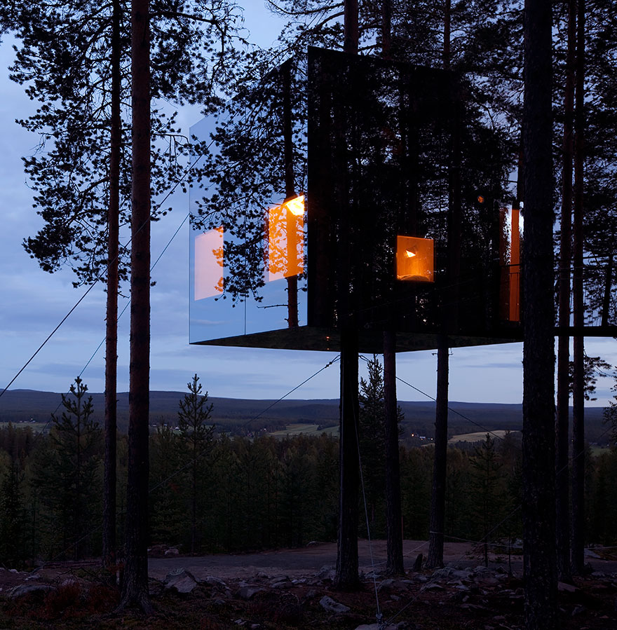 Khách sạn trên cây ở Thụy Điển