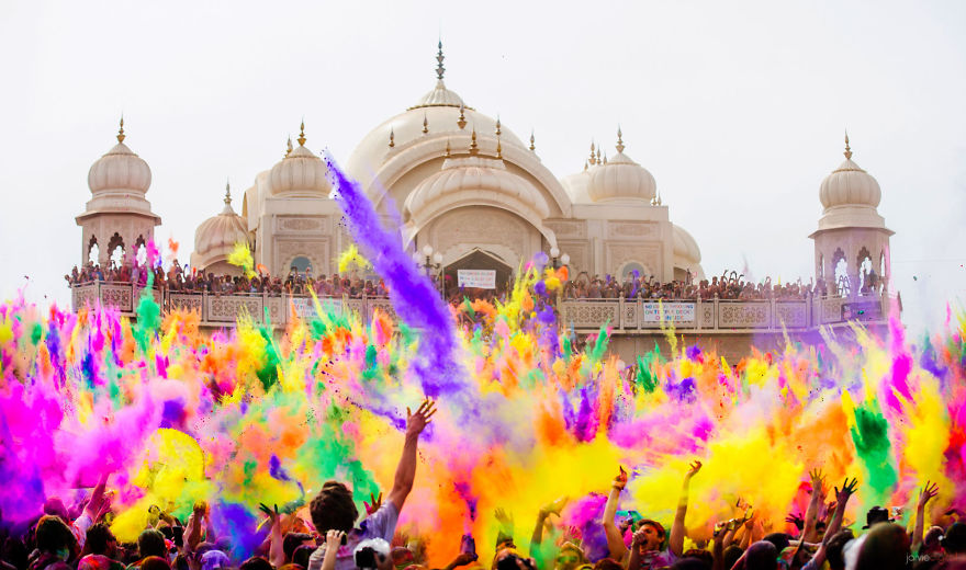 Lễ hội màu sắc Holi (Ấn Độ)