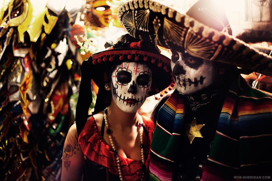 Lễ hội hóa trang ở Mexico