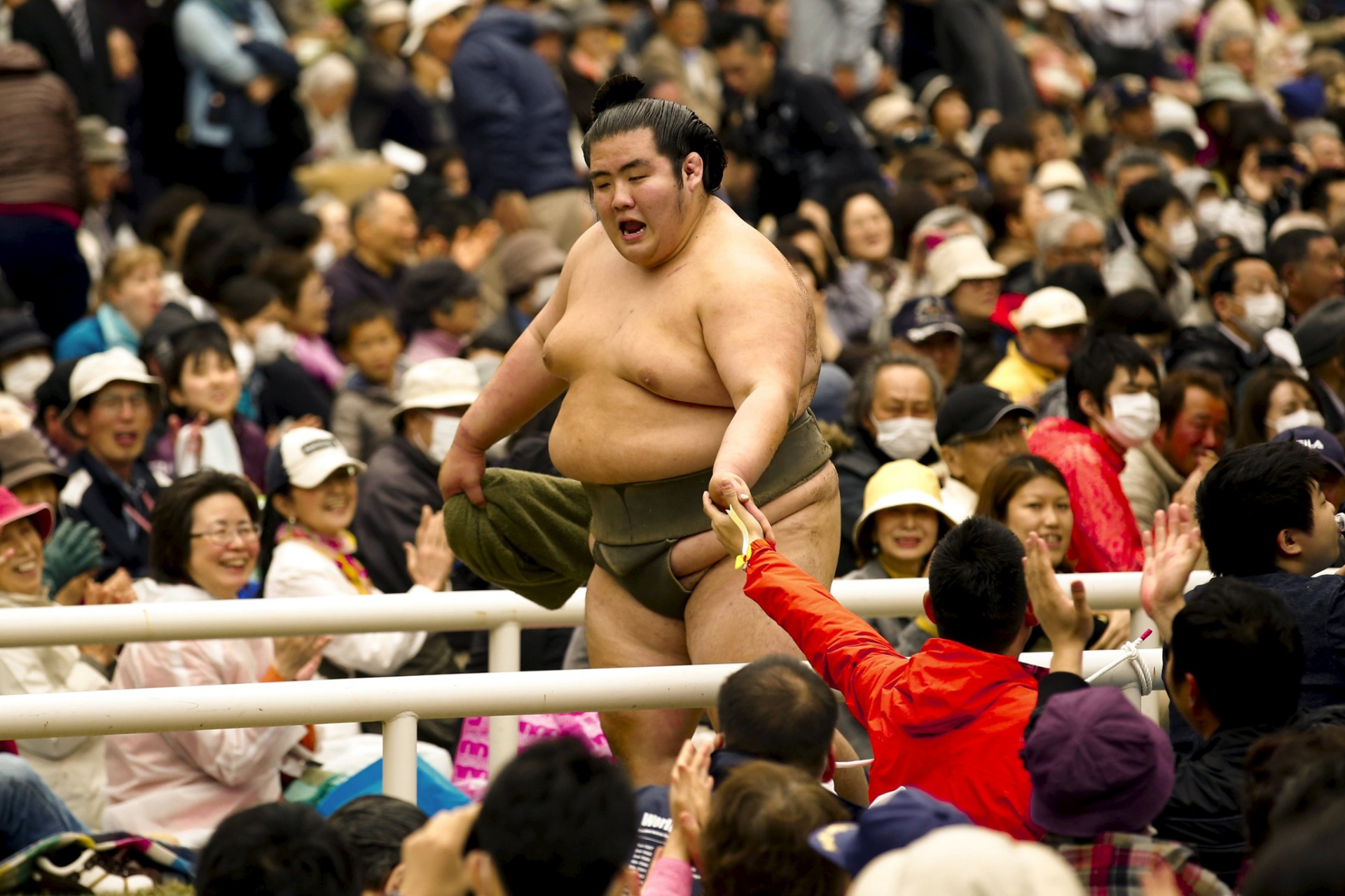 Độc đáo Lễ hội sumo ở Nhật Bản - Ảnh 8