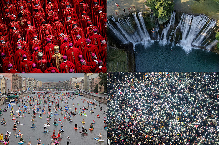 Những khoảnh khắc ấn tượng trên thế giới nhìn từ trên cao - Ảnh 1